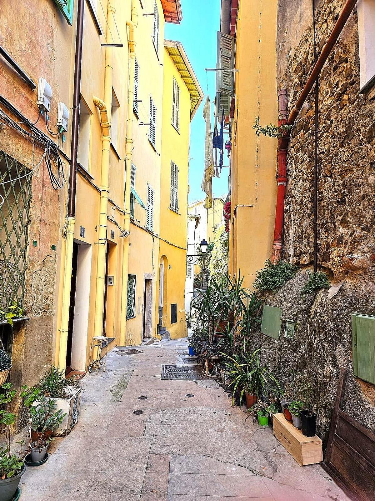 Vieille Ville De Menton Buitenkant foto